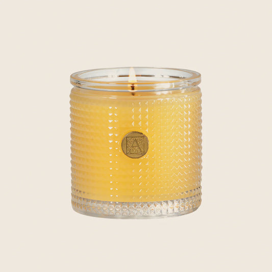 Aromatique Agave Pineapple - Textured Glass Candle