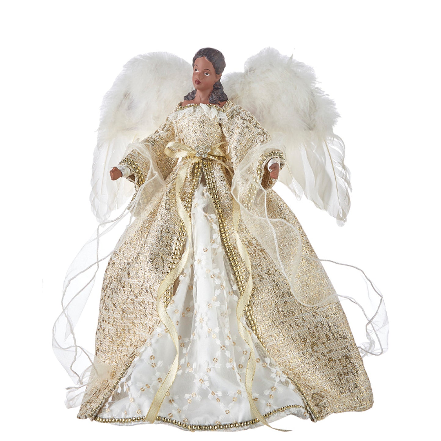 16" African American Angel Tree Topper