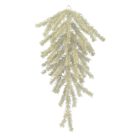 Vickerman 30" Langford Fir Artificial Christmas Teardrop, Unlit