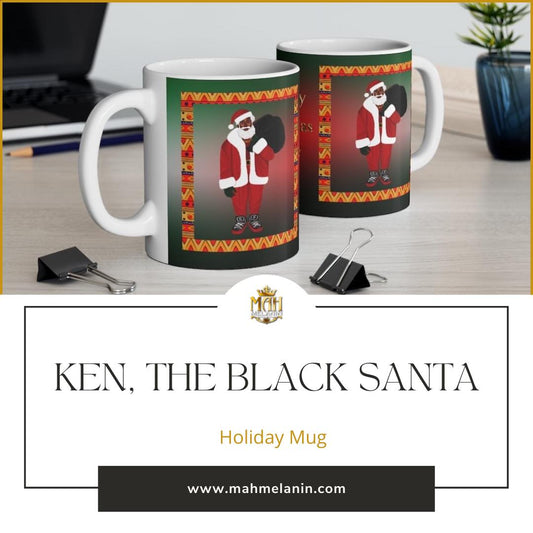 Holiday Mugs by Mah Melanin