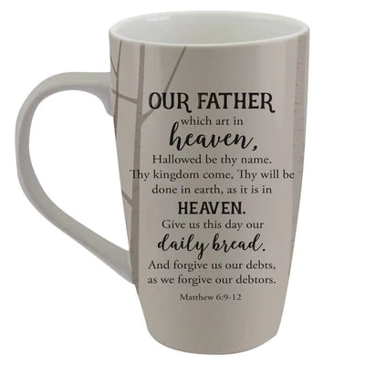 Lord's Prayer Latte Mug