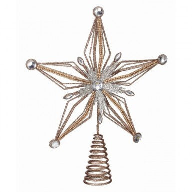 Gold Star Tree Topper